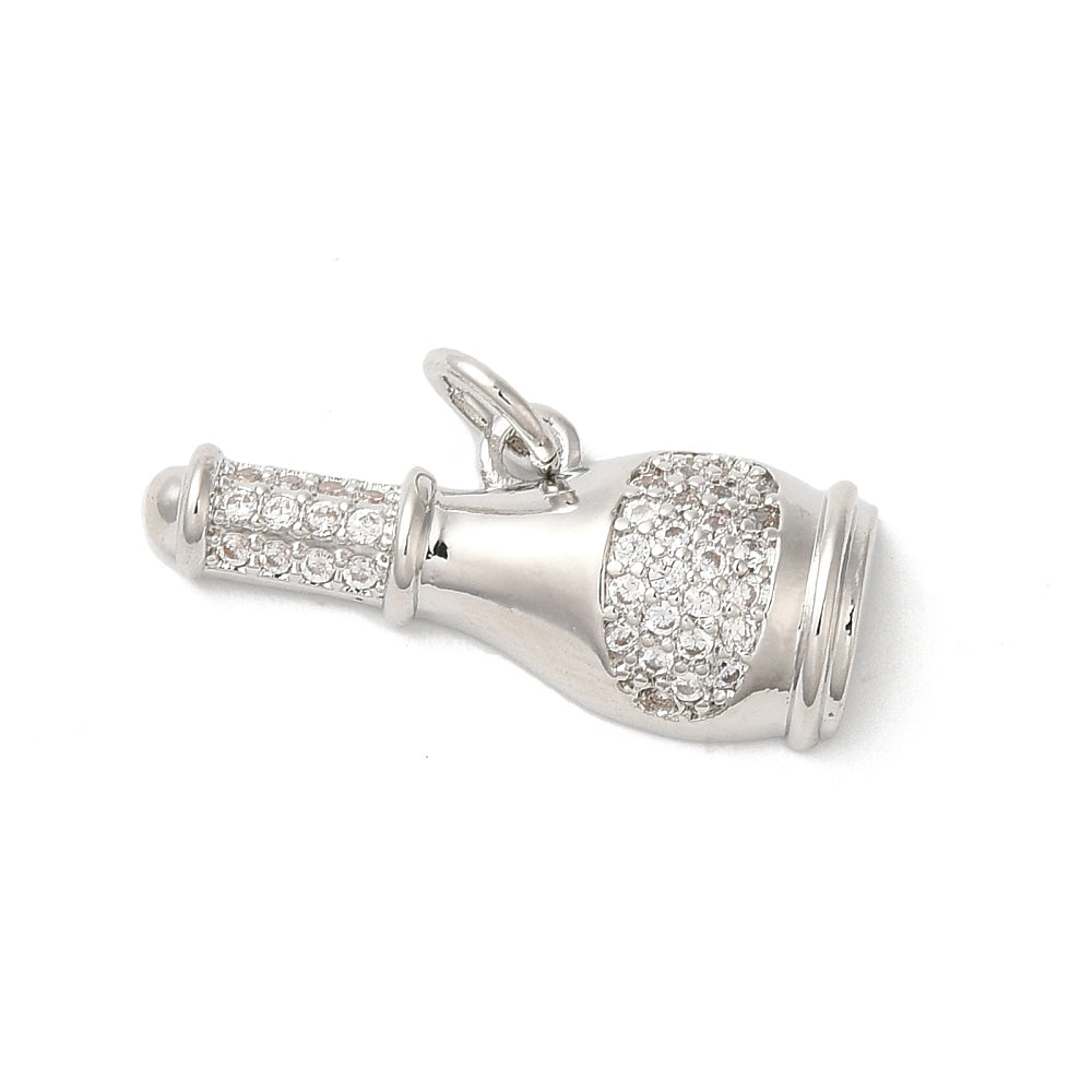 Silver Champagne Bottle