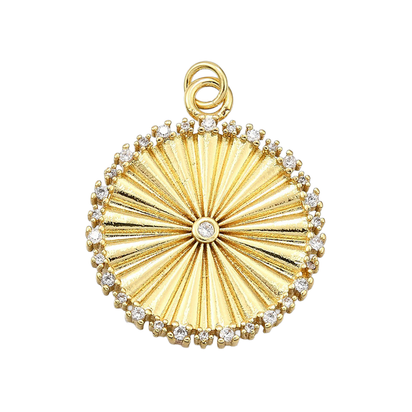 Gold Circle Pendant