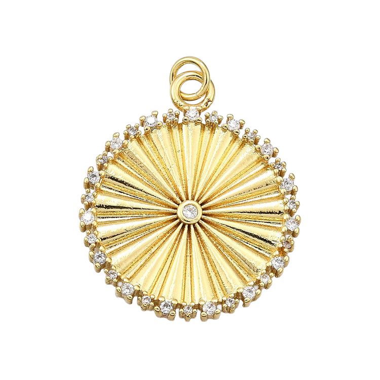 Gold Circle Pendant