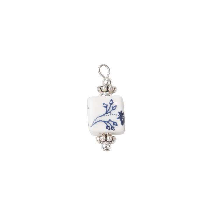 Silver Blue Porcelain