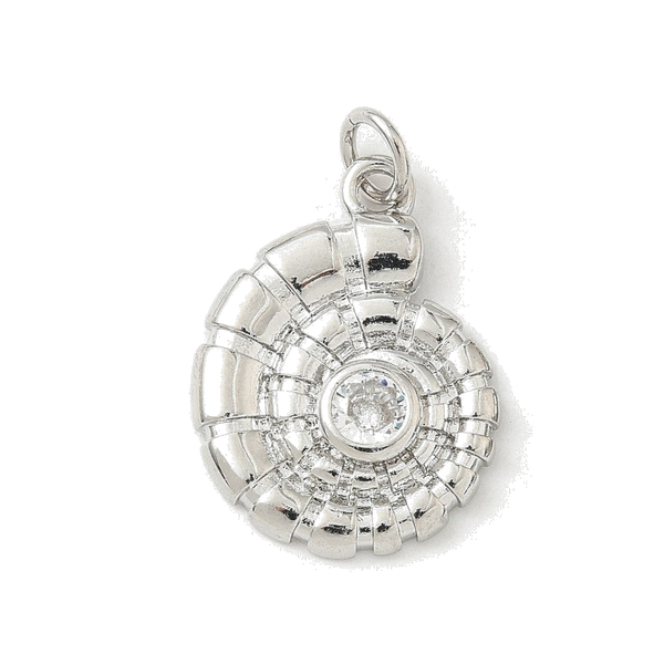 Silver Spiral Shell
