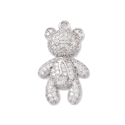 Silver Teddy Bear
