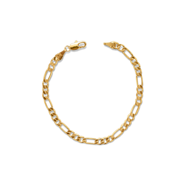 Gold Figaro Bracelet