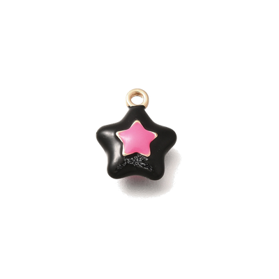 Black and Pink Star