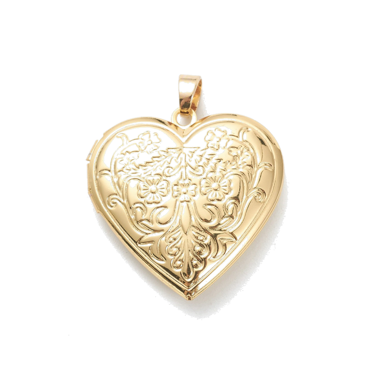 Gold Heart Locket