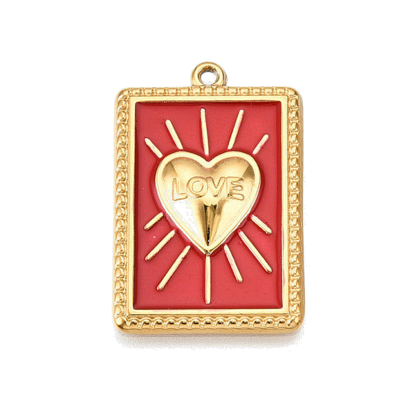 Red Love Card