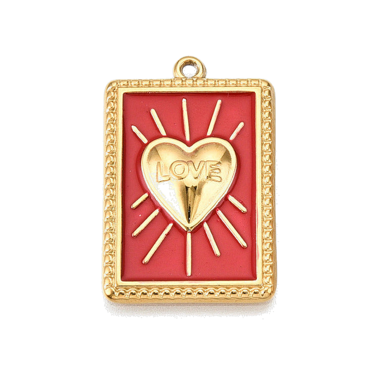 Red Love Card