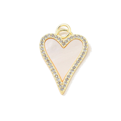 Mother Of Pearl Heart