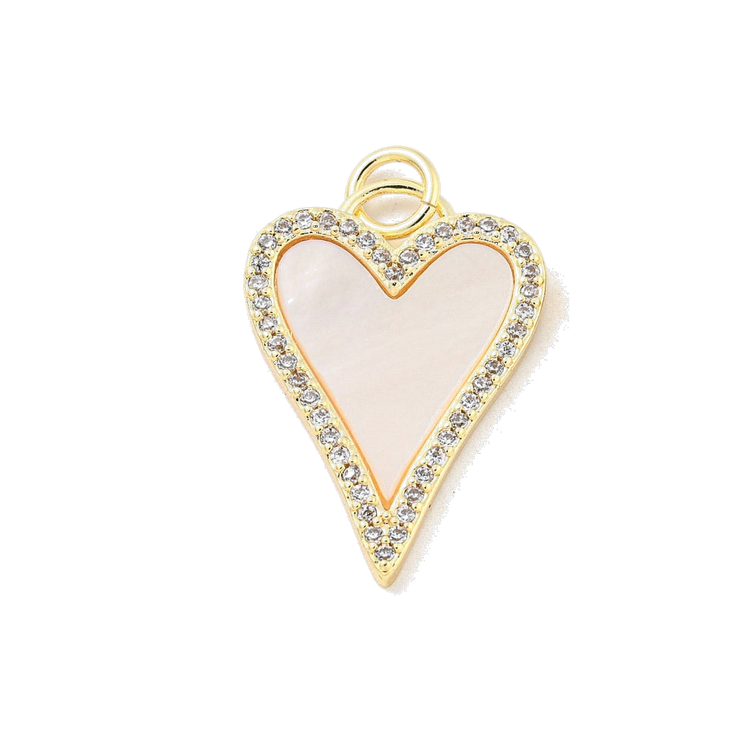 Mother Of Pearl Heart