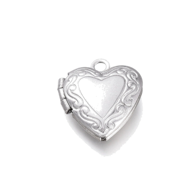 Silver Heart Locket