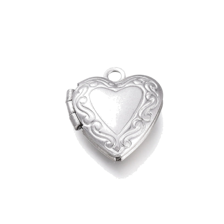 Silver Heart Locket