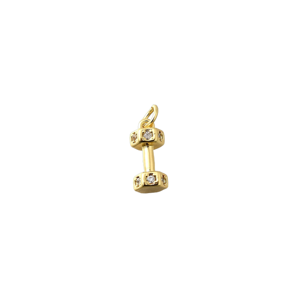 Gold Dumbbell