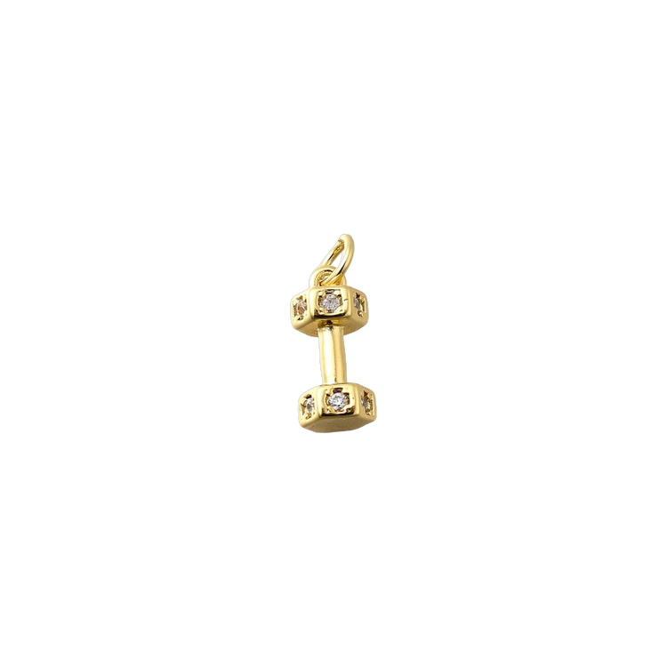 Gold Dumbbell