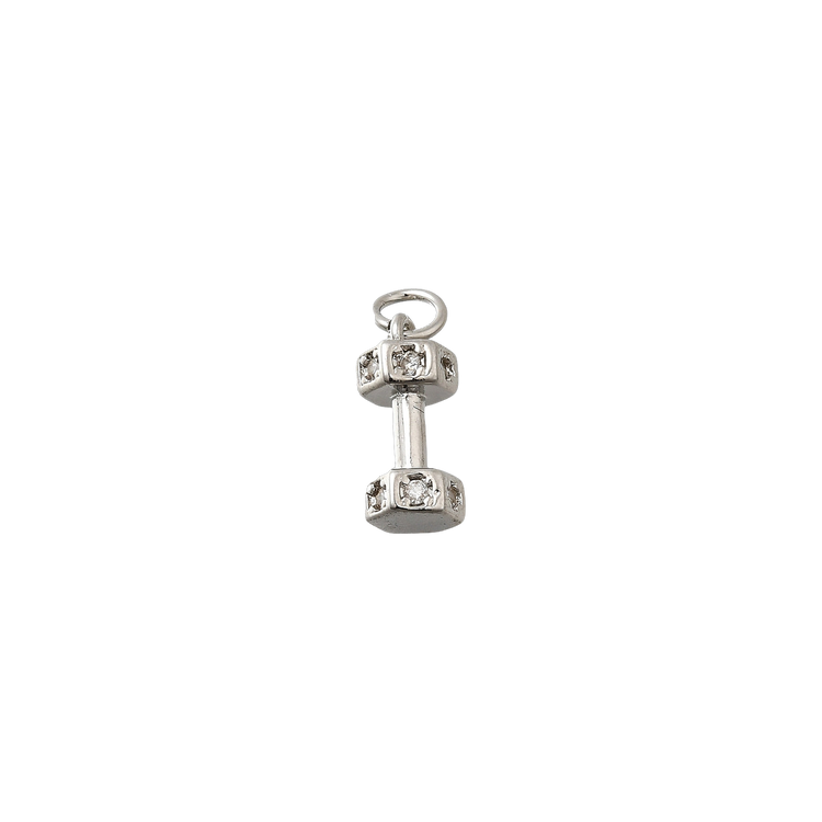 Silver Dumbbell