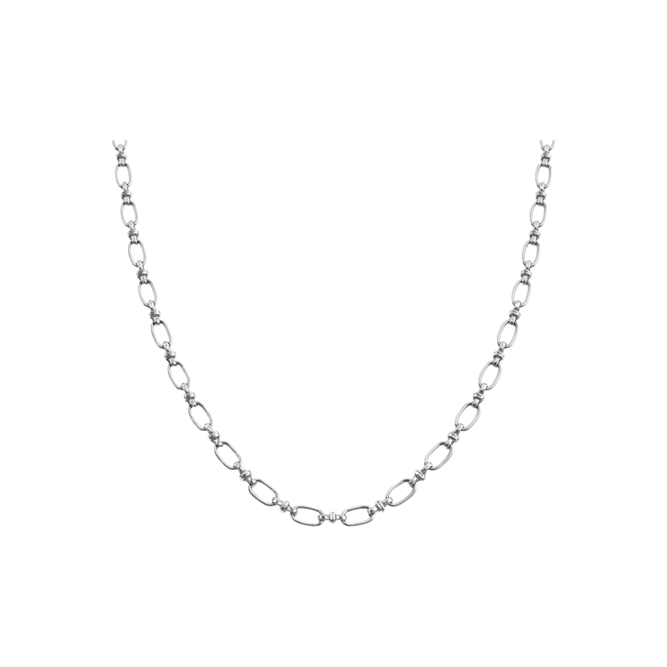 Silver Heirloom Link Chain