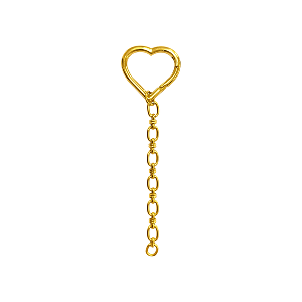Gold Heirloom Link Keychain