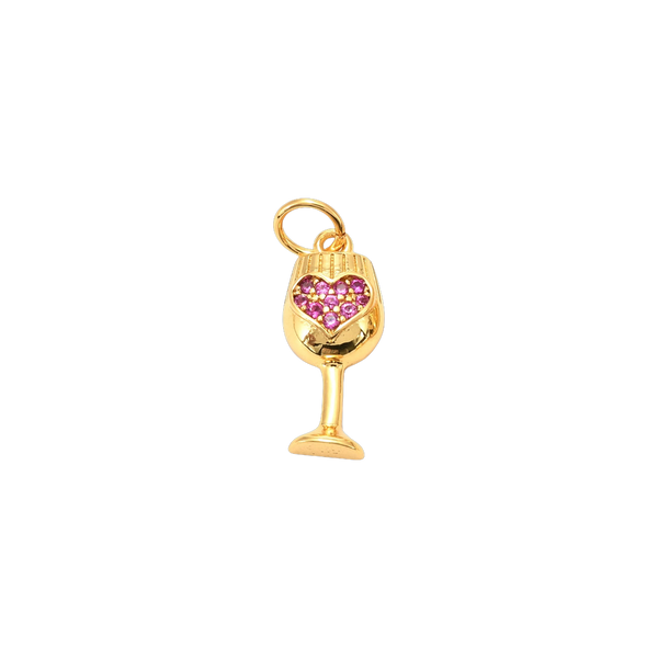 Heart Wine Glass