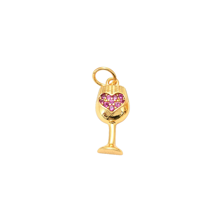 Heart Wine Glass