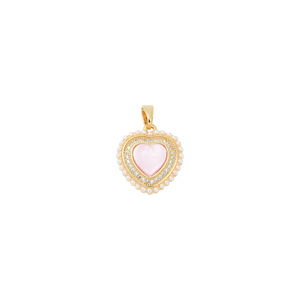 Pink Pearl Heart