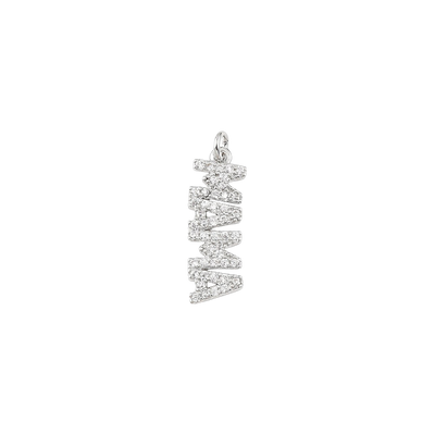 Silver CZ Mama