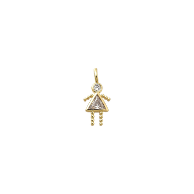 Gold CZ Girl
