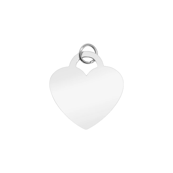 Large Silver Heart
