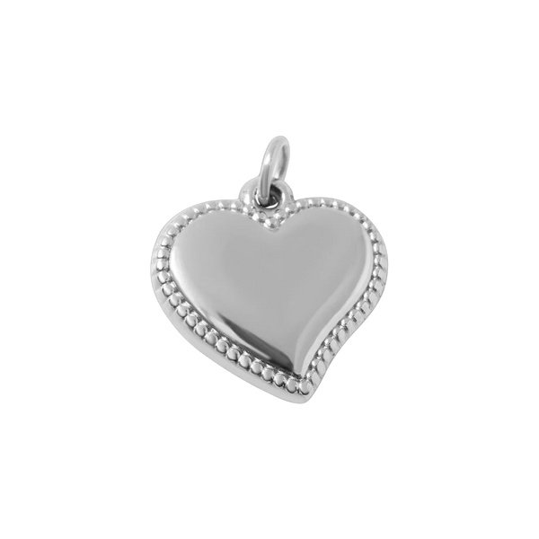 Fancy Silver Heart