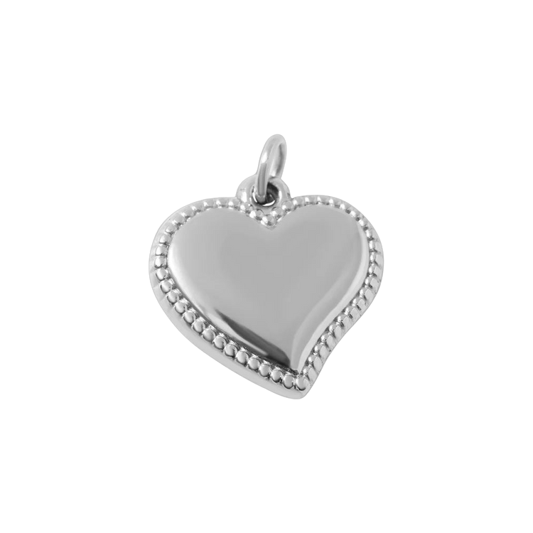 Fancy Silver Heart