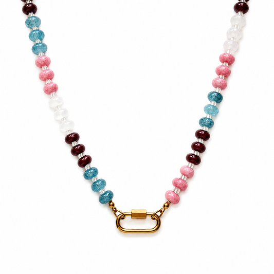 Neapolitan Beaded Necklace
