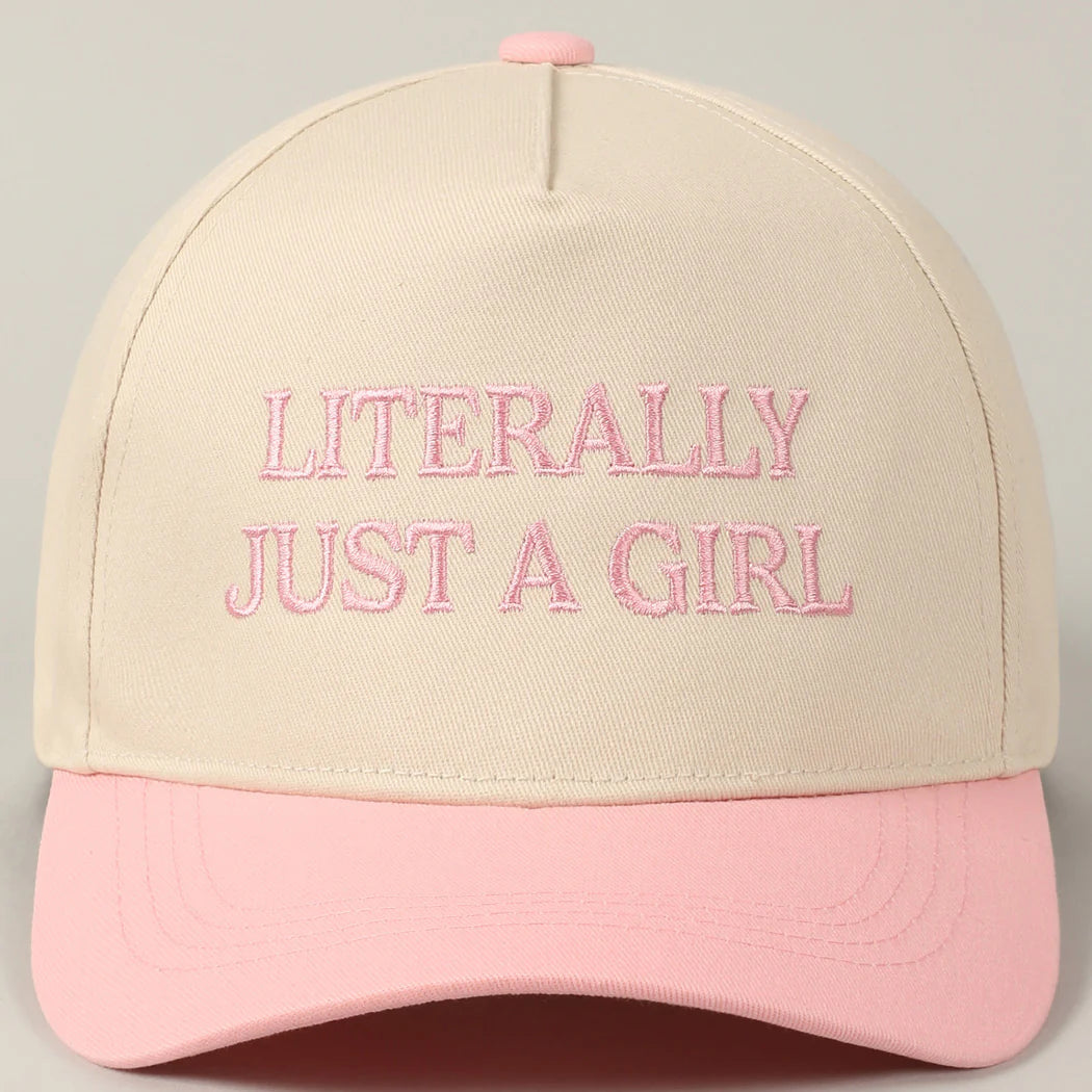 Literally Just A Girl Trucker Hat
