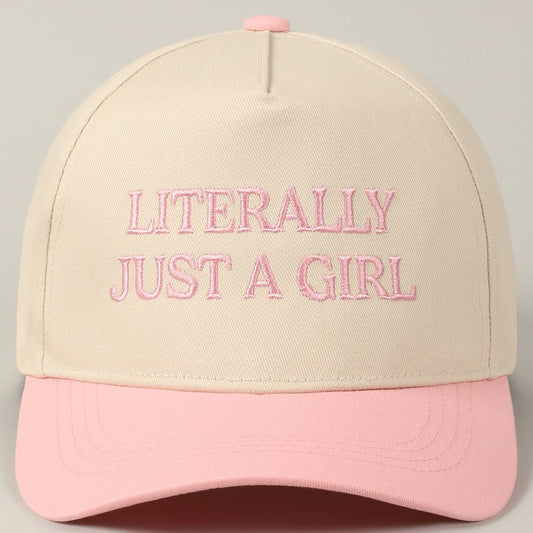 Literally Just A Girl Trucker Hat