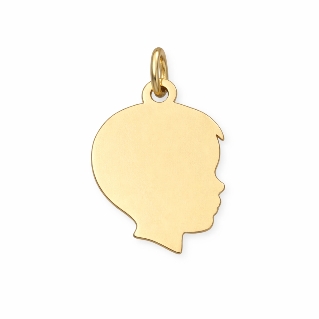 Gold Little Boy Profile