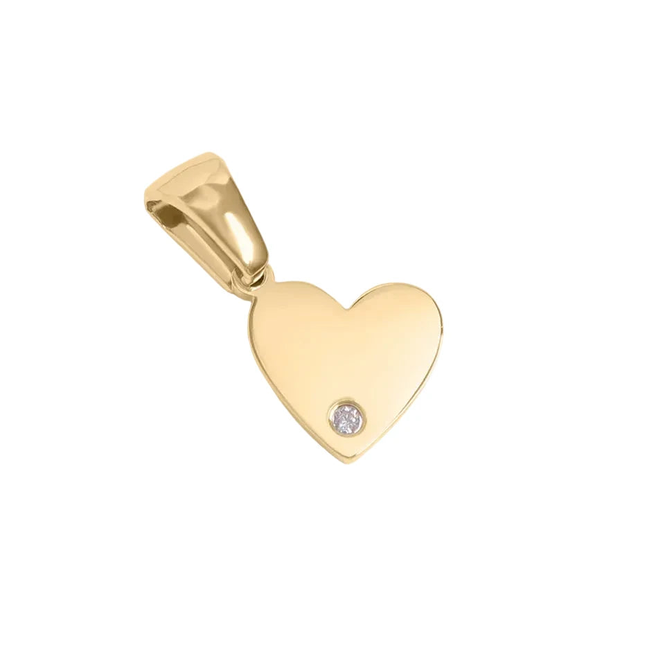 Gold Dainty Heart