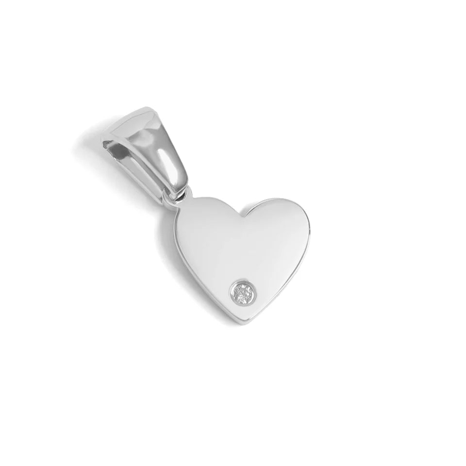 Silver Dainty Heart