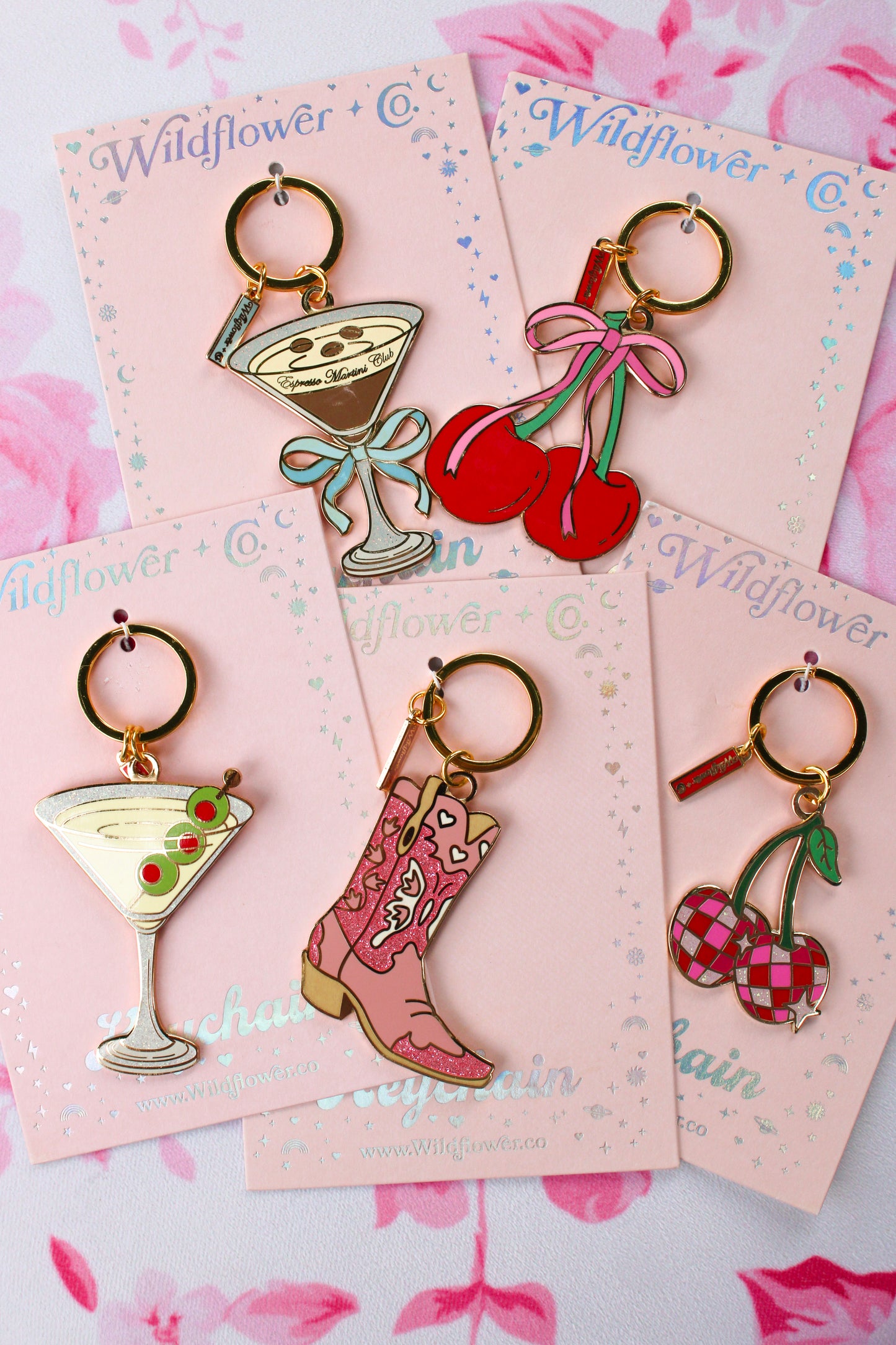 Wildflower Keychain
