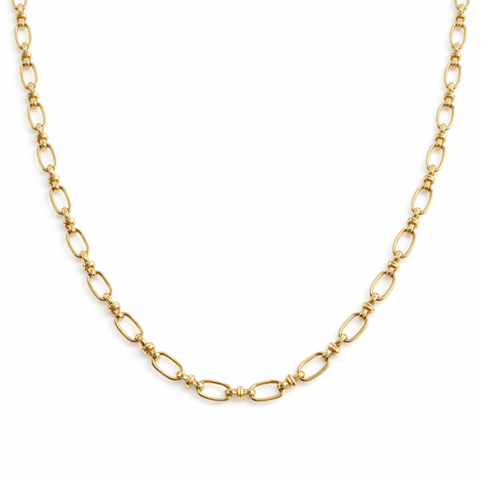 Gold Heirloom Link Chain