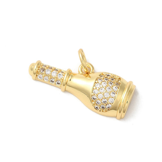 Gold Champagne Bottle