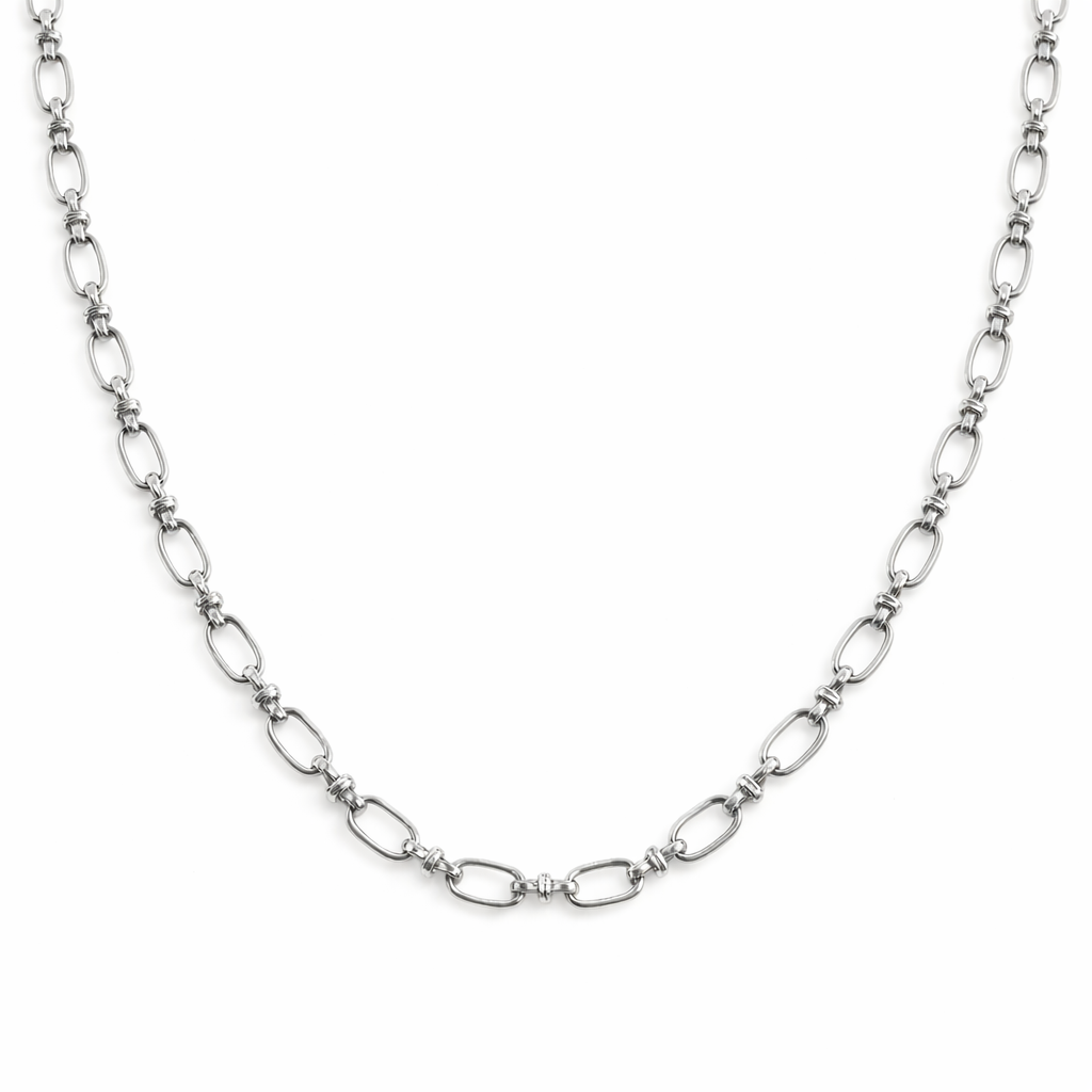 Silver Heirloom Link Chain