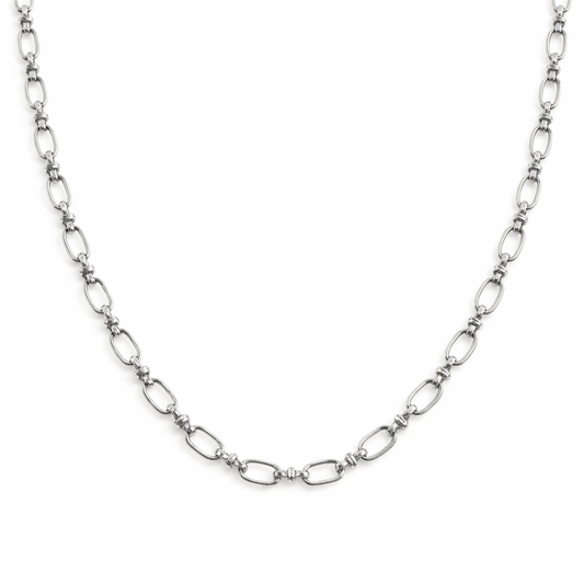 Silver Heirloom Link Chain
